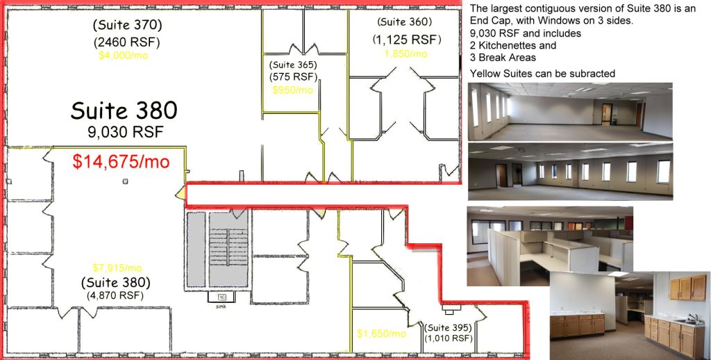 office suite 9,000 rsf in west st. paul